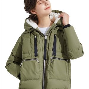 New Artter Down Puffy Super Warm Jacket Coat Orolay XXL